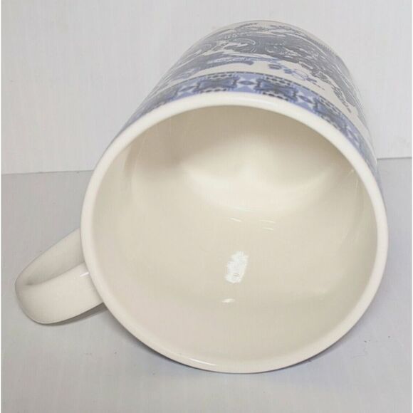 Kent Pottery, Paisley Pattern, Made in England, Blue & White - Picture 4 of 5